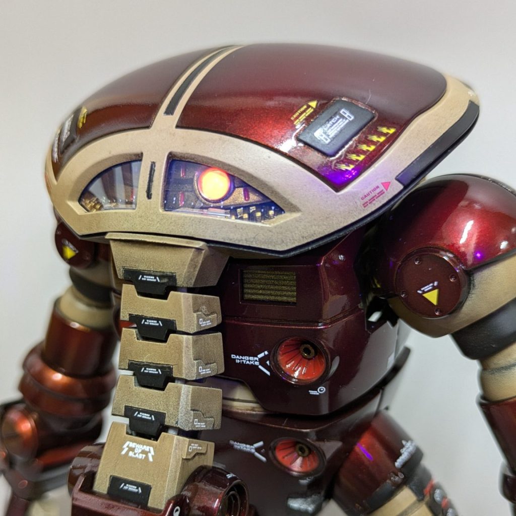 HGUC ジュアッグ キャンディグラ塗装｜haru1978さんのガンプラ作品