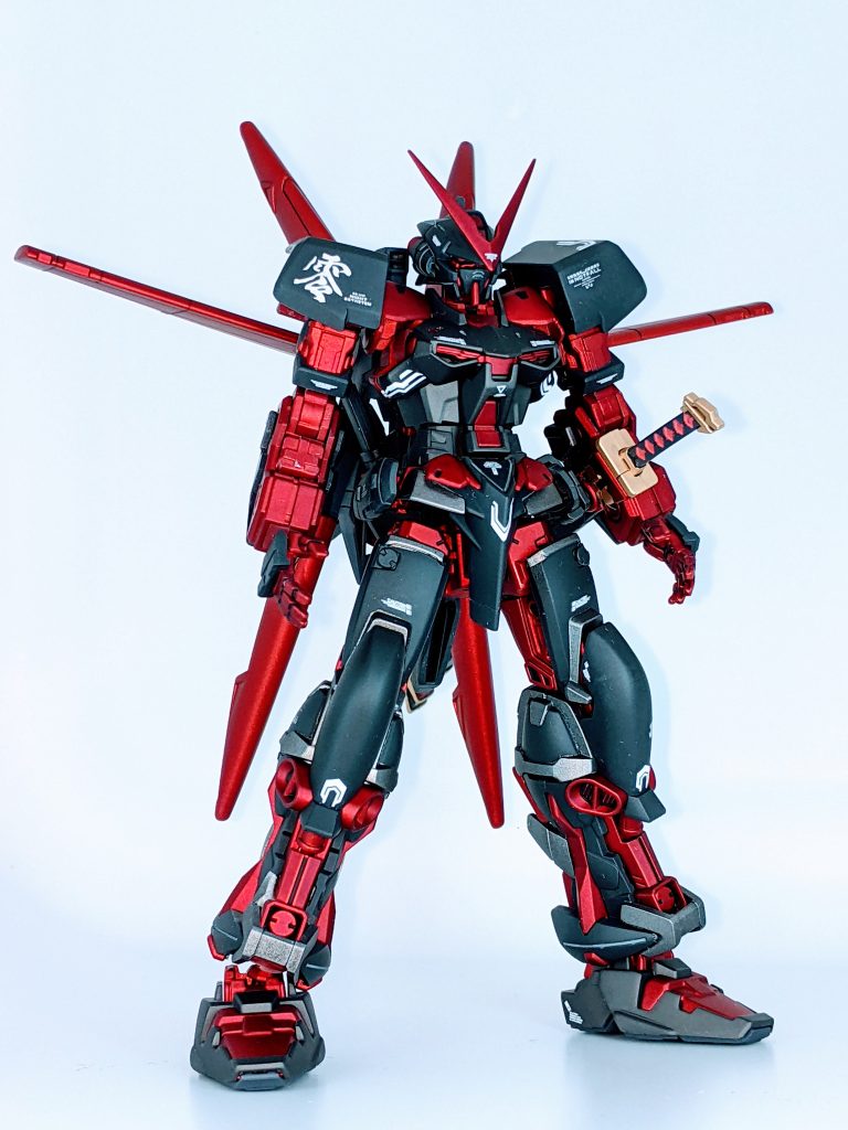 デカールの【零】は百式を制作したときの余り。アストレイのレイを漢字で当ててみました。漢字のデカールは使い所が難しいです。