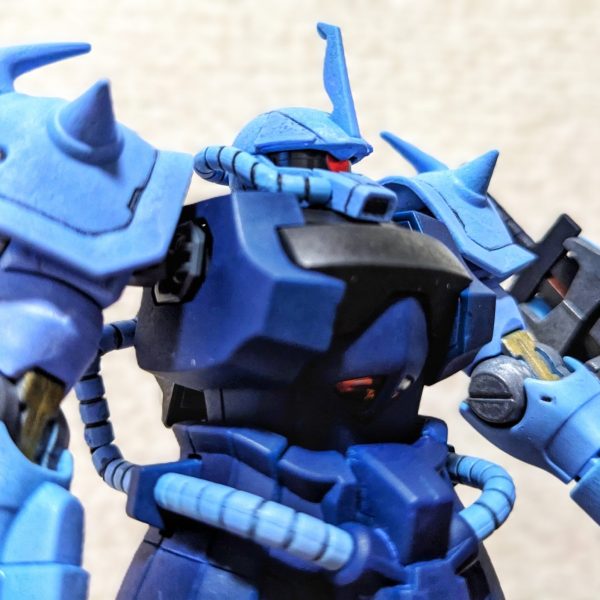 「怯えろお！竦めえ！モビルスーツの性能を生かせぬまま、死んでゆけ！」　グフ・カスタム　