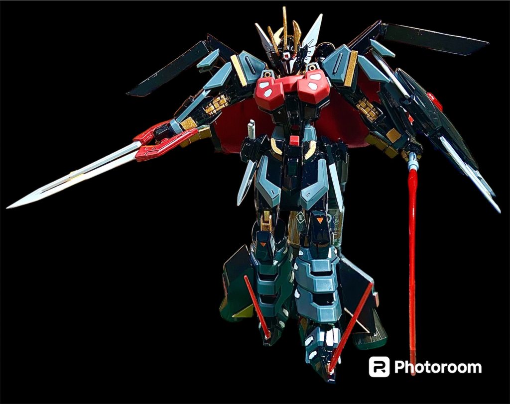 プラ板でパーツ追加してます。塗料もガイアノーツさんのに変えたのでこの辺は本当に楽しかったw