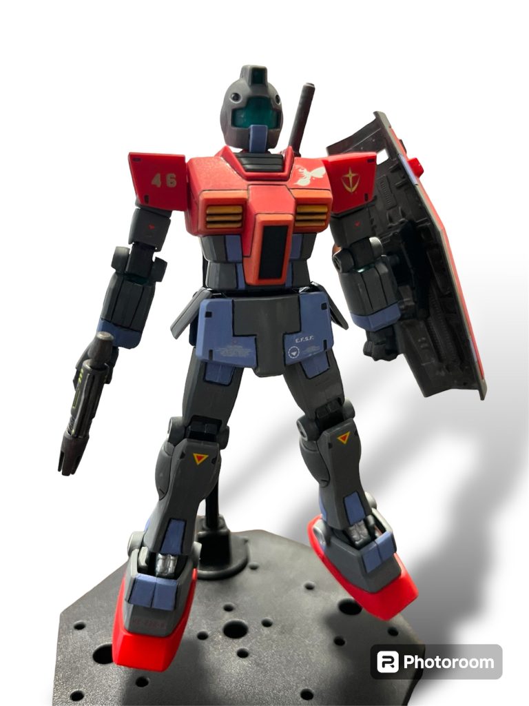 HGUCジム–2枚目/制作者：4児のパパ