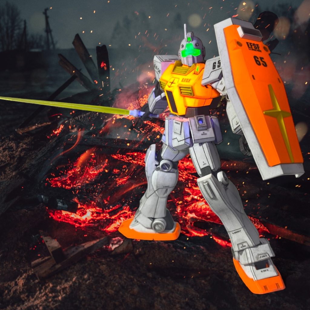 HGUC GMⅡライトカスタム–5枚目/制作者：丸五ワークス