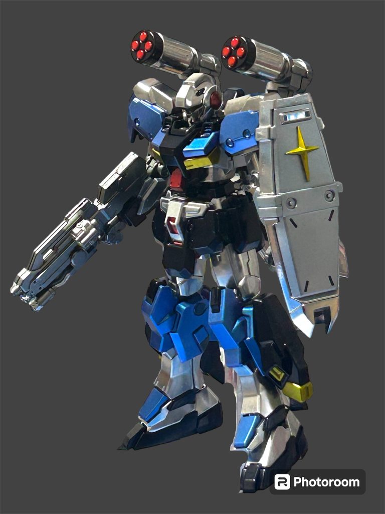 肩等の青い部分…クレオス・クリスタルカラーサファイアブルー赤い部分…クレオス・クリスタルカラールビーレッド→ガイア・クリアーレッドでコート黄色の部分…クレオス・クリスタルカラートパーズゴールド→ガイア・クリアーイエローでコートシールド…クレオス・クリスタルカラーダイアモンドシルバー