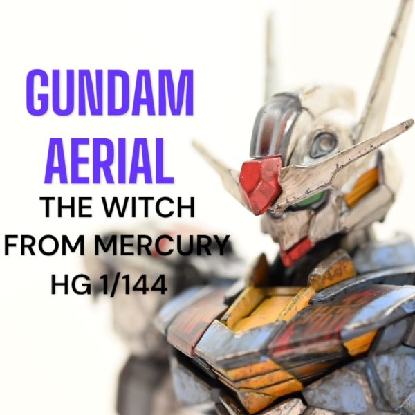 ガンダムエアリアル　HG1/144 筆塗り塗装