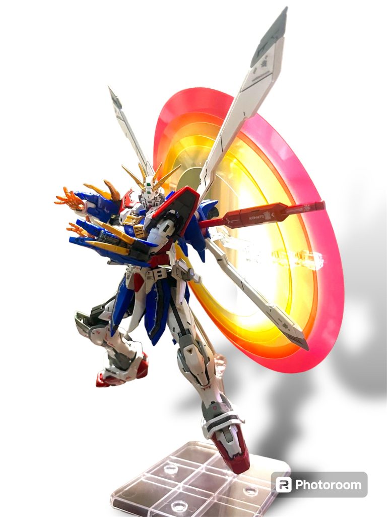 RGゴッドガンダム–3枚目/制作者：4児のパパ