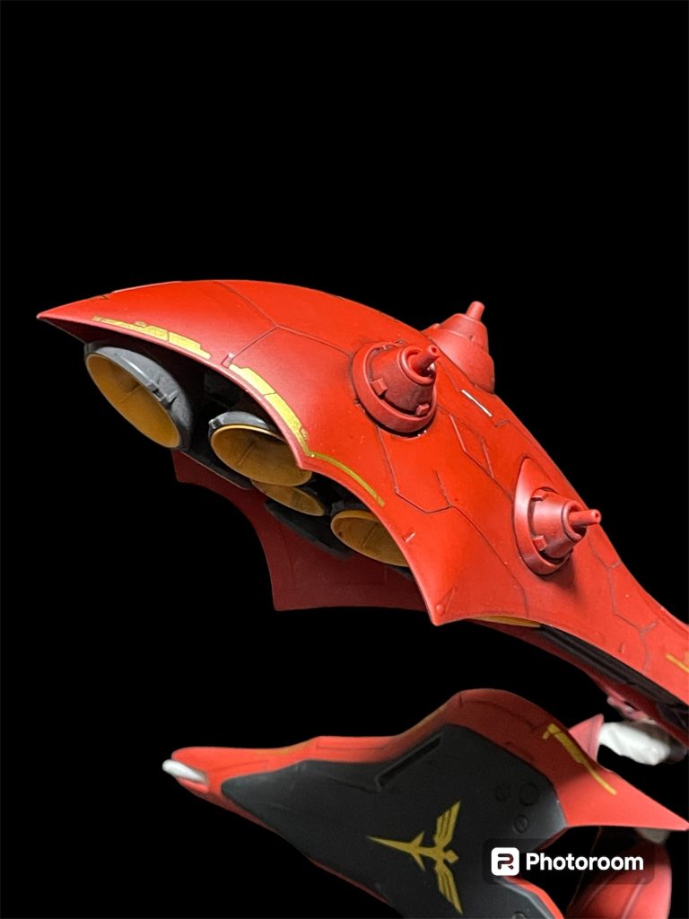 各所、筋彫りを入れましたが、かっこよく仕上がったと思います。