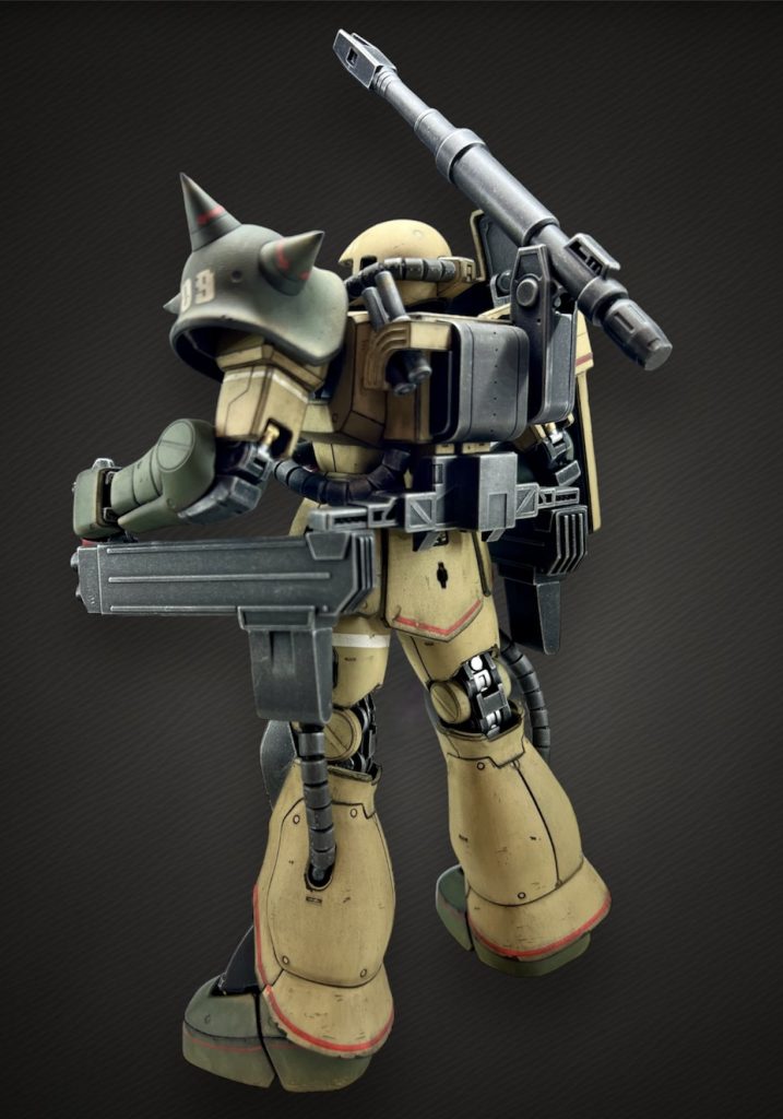 MGザクVer.2.0ハーフキャノン–3枚目/制作者：らるほん