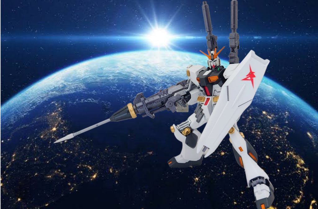 EG νガンダム(パイルバンカー装備)–2枚目/制作者:パイナップル少佐