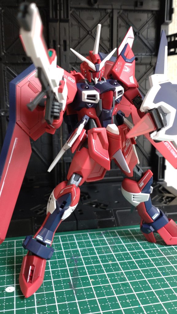 SEED系プラモが山積みになってきたので、順次製作していきます。SEEDコン中にもう1体間に合うなぁ。