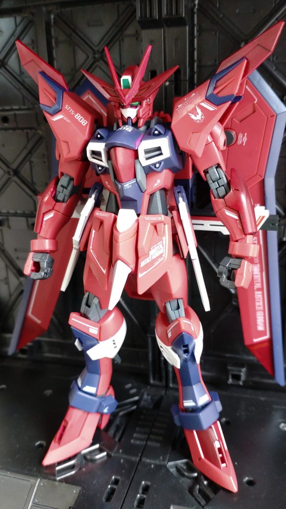 素立ち。今回から本格的にエアブラシを使い始めたので、本当に塗装が楽になりました。