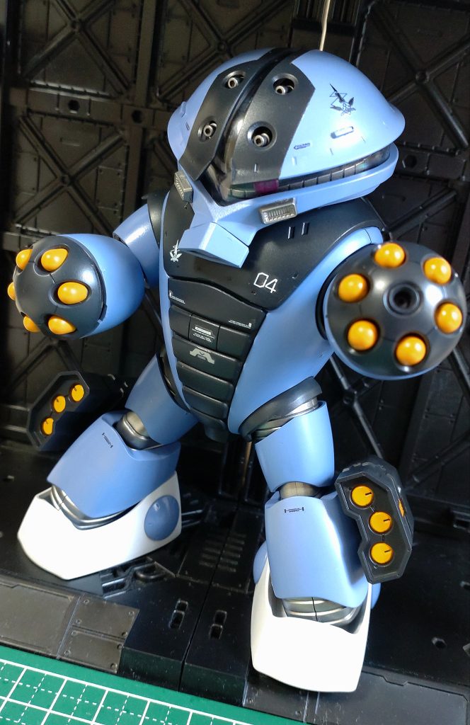 拠点制圧用のミサイル仕様。ミサイルランチャーとクローはビルダーツパーツを使用しました。