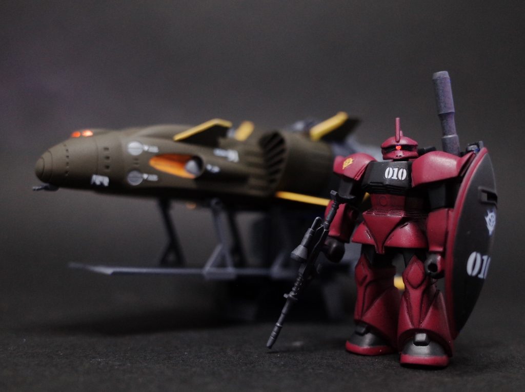 　1/300 森永チョコスナック ジョニー・ライデン専用ゲルググ　–3枚目/制作者：だんくら工房・mk戦車