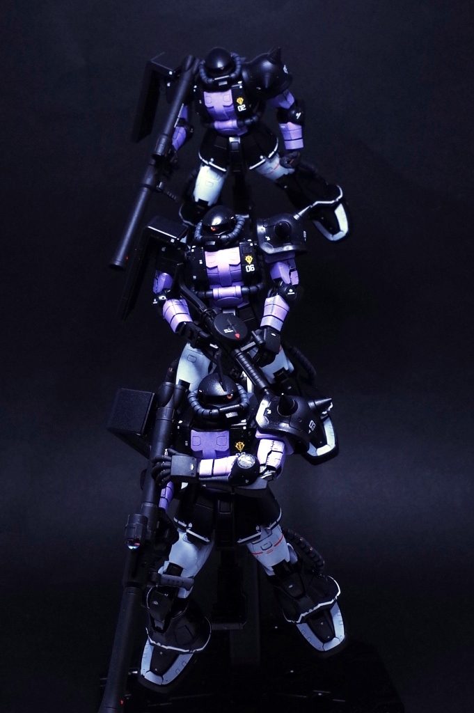 　1/144 RG MS-06S 黒い三連星専用ザク–2枚目/制作者：だんくら工房・mk戦車