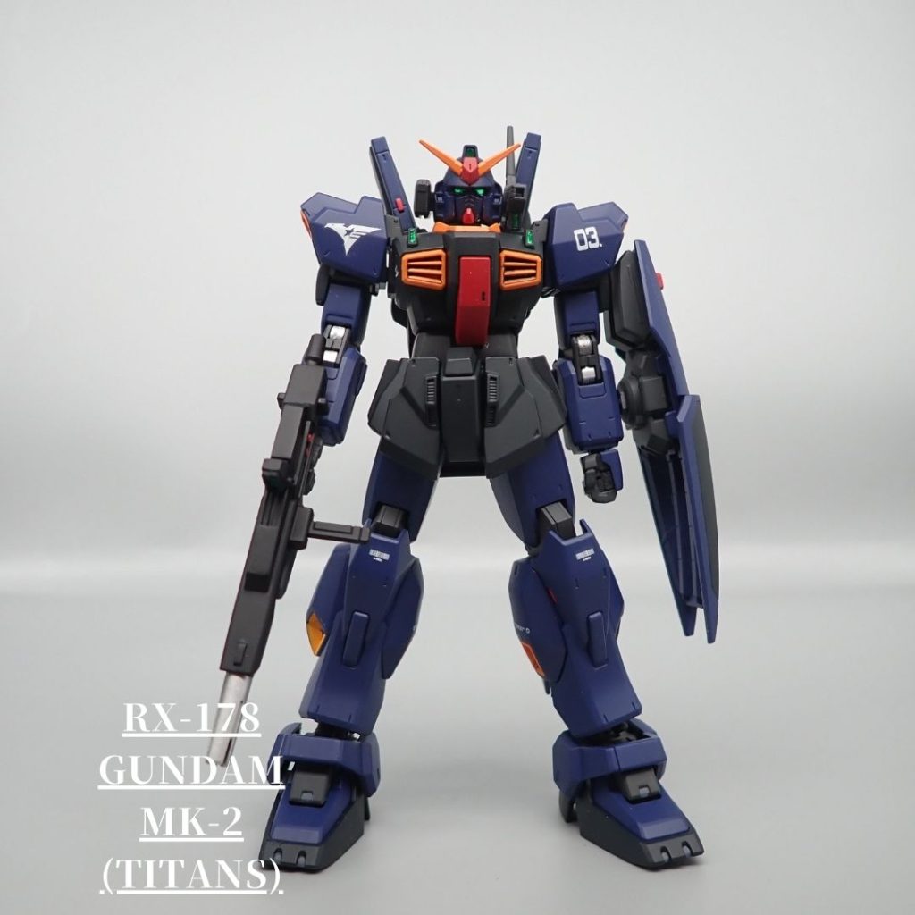 ガンダムMK-２–5枚目/制作者：アンジェロのプラモデル工房