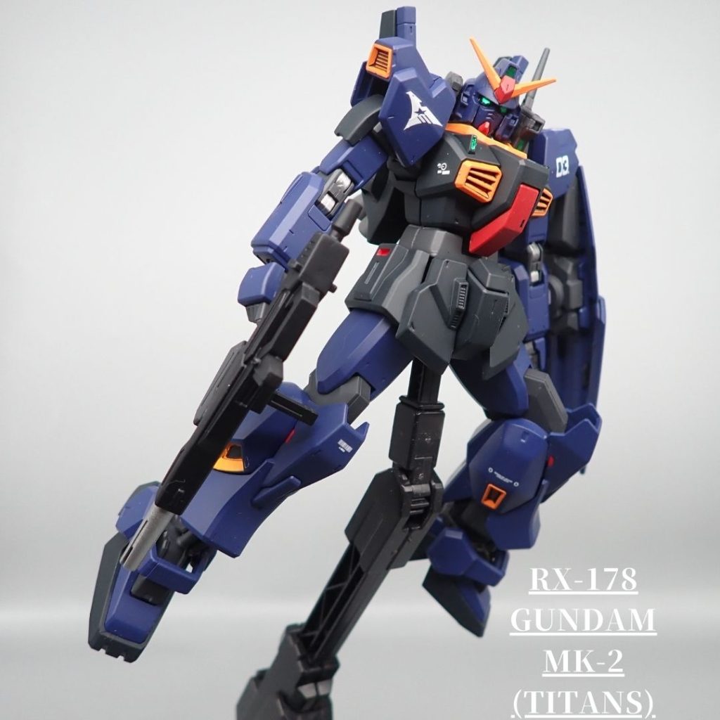 ガンダムMK-２–2枚目/制作者：アンジェロのプラモデル工房