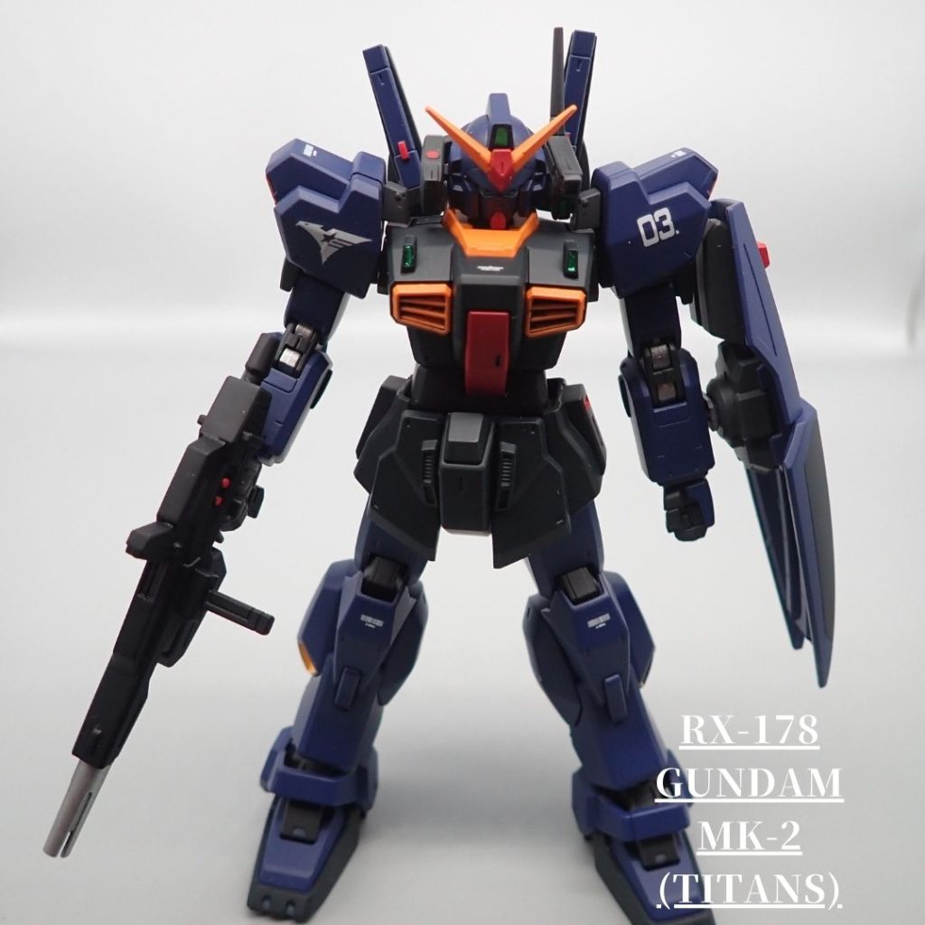 ガンダムMK-２–3枚目/制作者：アンジェロのプラモデル工房
