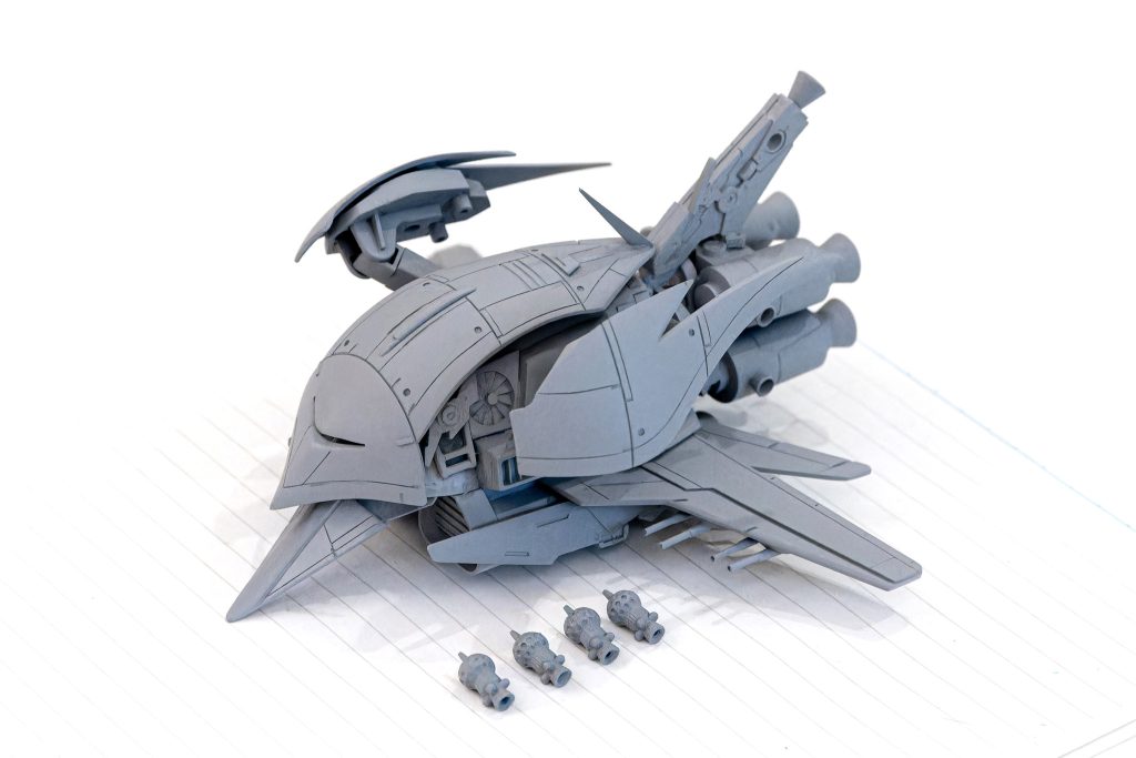 旧キット 1/550 ララァ・スン専用モビルアーマー（エルメス