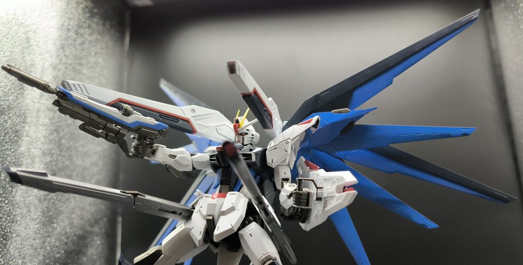 MG 1/100 フリーダムガンダム Ver.2.0【部分塗装】 MGフリーダムガンダムVer.2.0 全塗装｜れおプラさんのガンプラ