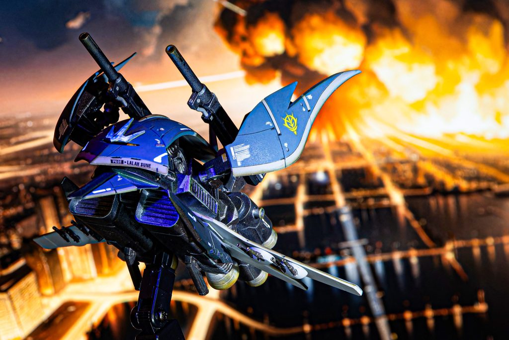 旧キット 1/550 ララァ・スン専用モビルアーマー(エルメス) / L-MES CUSTOM 大気圏内飛行試験機–7枚目/制作者:Kaki.