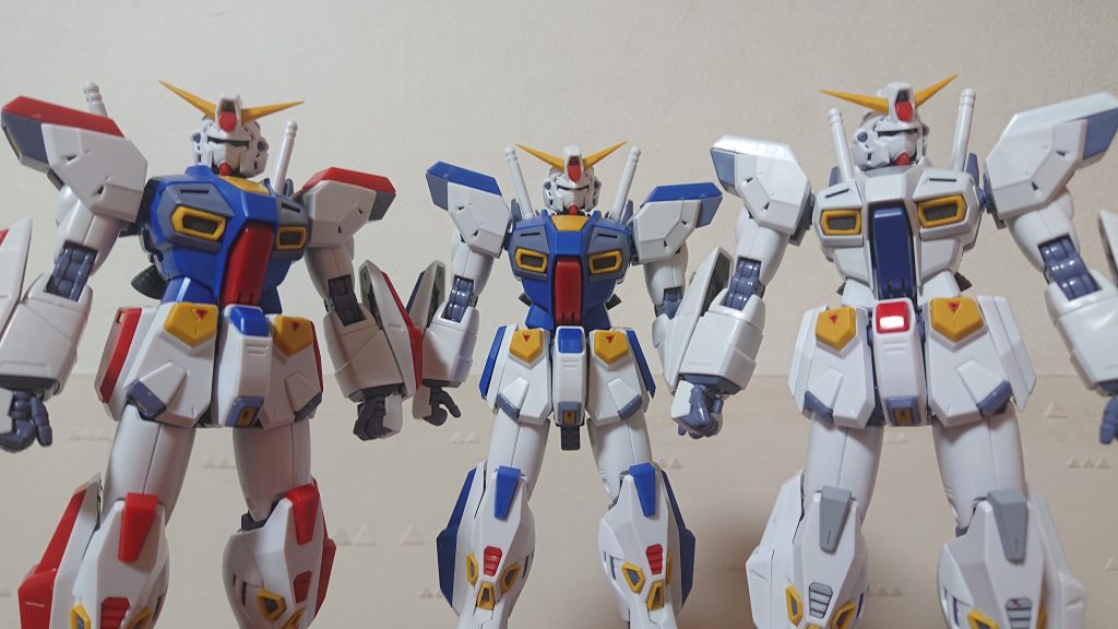 MG  ガンダムF90 1,2,3号機–2枚目/制作者：りんくん♪