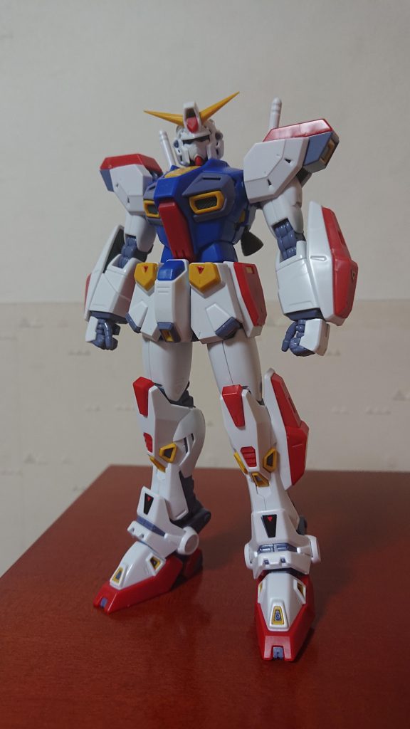 武器をまだ作ってないので巣立ちのみ( ; ゜Д゜)武器、完成後はハルファイターとドッキングゴーι(｀ロ´)ノです♪３号機はこちら↓(^^)/https://gumpla.jp/mg/1869344 