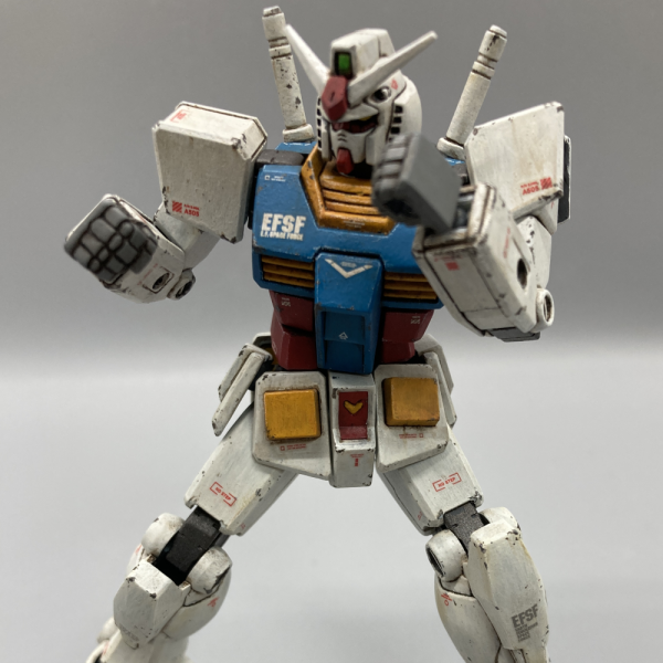 EGガンダム ストレート組み