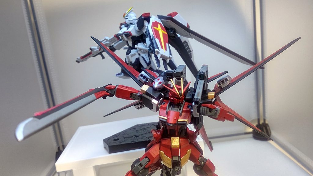 以上になります！せっかくインパルス作るんだしシルエット変更でカラバリやりたーい！の気持ちと勢いで駆け抜けましたw過去作も見ていただけると嬉しいです！ご覧いただきありがとうございました！