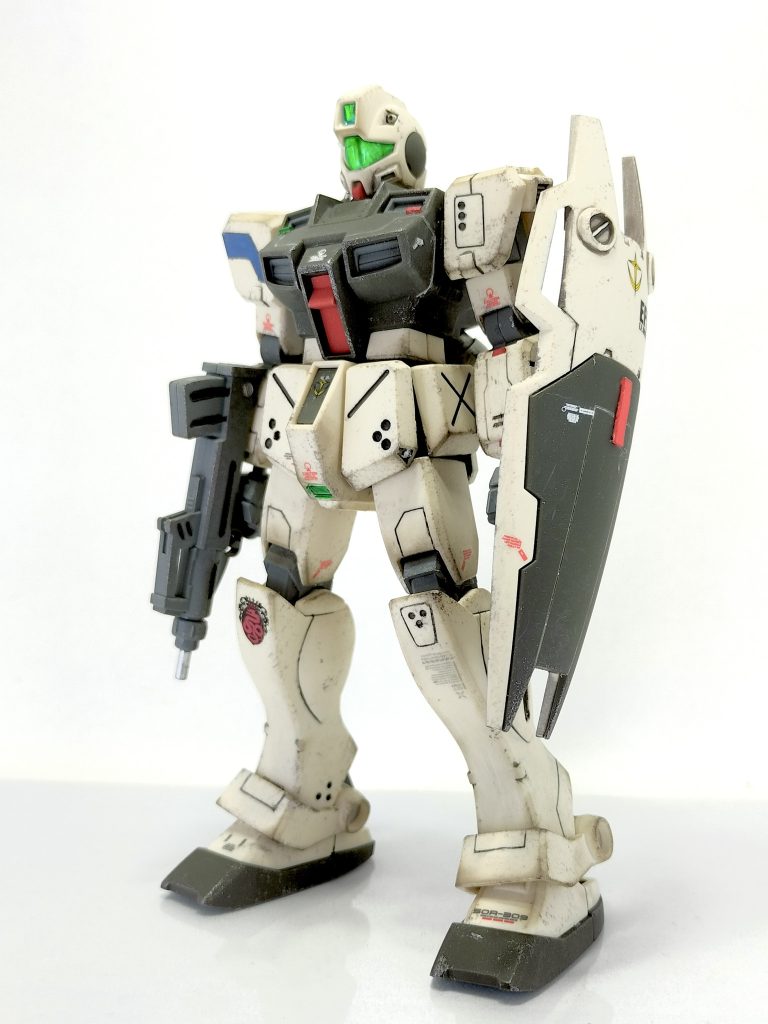 HGジム・コマンドの完成–7枚目/制作者:レン@筆塗り部分塗装