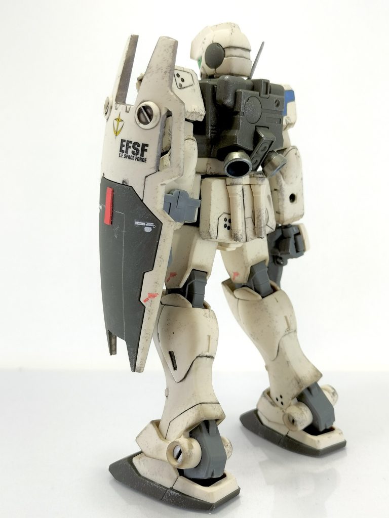 HGジム・コマンドの完成–6枚目/制作者:レン@筆塗り部分塗装