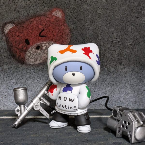 プチッガイ now paintingパーカー