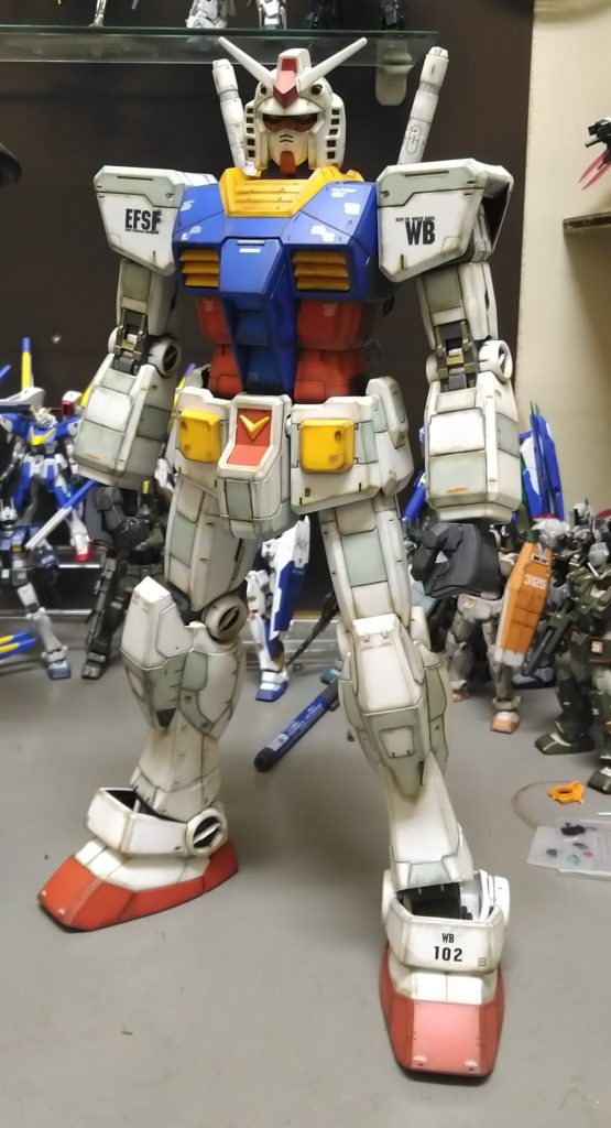 メガサイズ　ガンダム–3枚目/制作者：トシ348