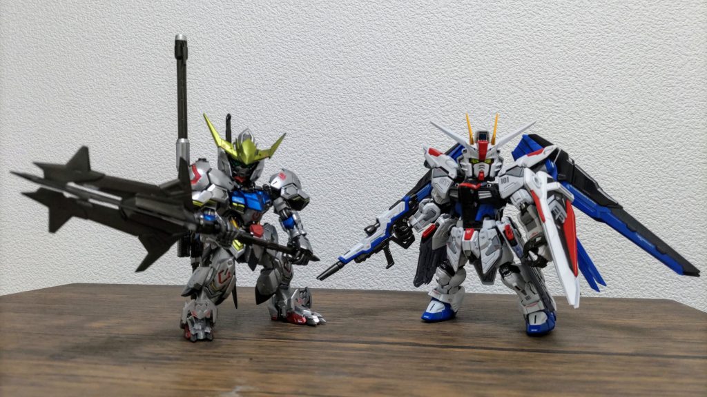 MGSDフリーダムと一緒に