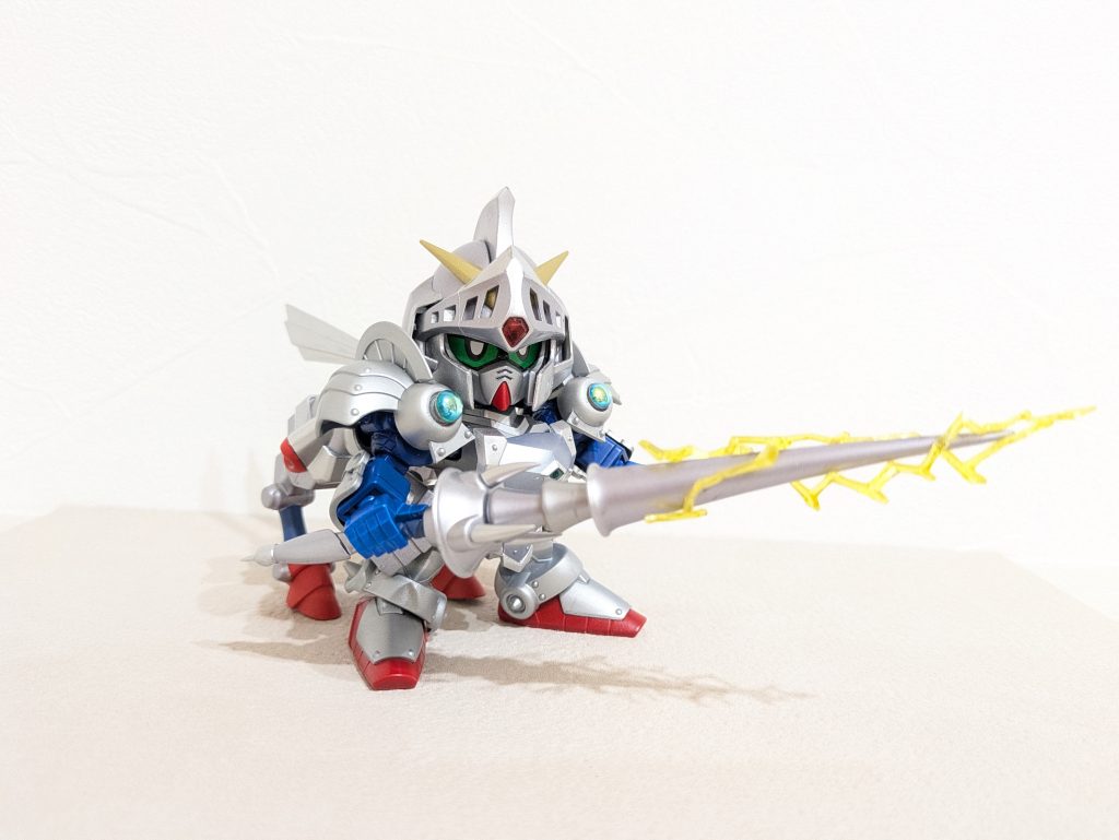 電磁スピアにエフェクトをつけました