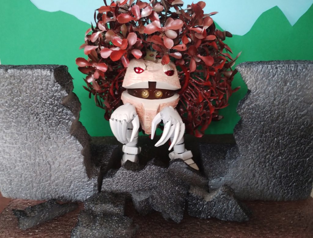 ガラダマK7から重モビルスーツ「ノーマラッグ」が現れた。ダムを破壊し街に向かうぞ。