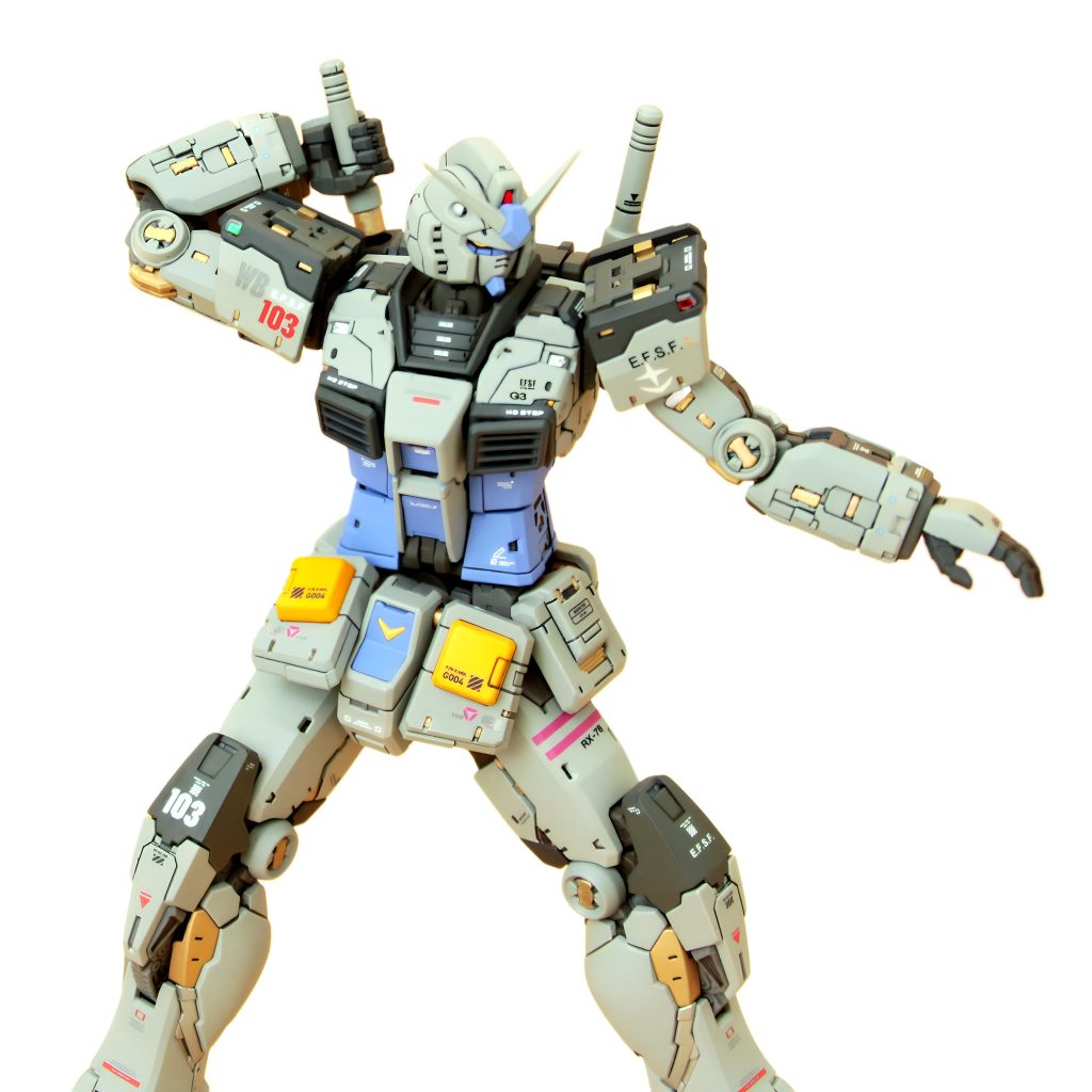 RG ガンダム Ver.2.0 G-3カラー仕様–3枚目/制作者：Ruyomo