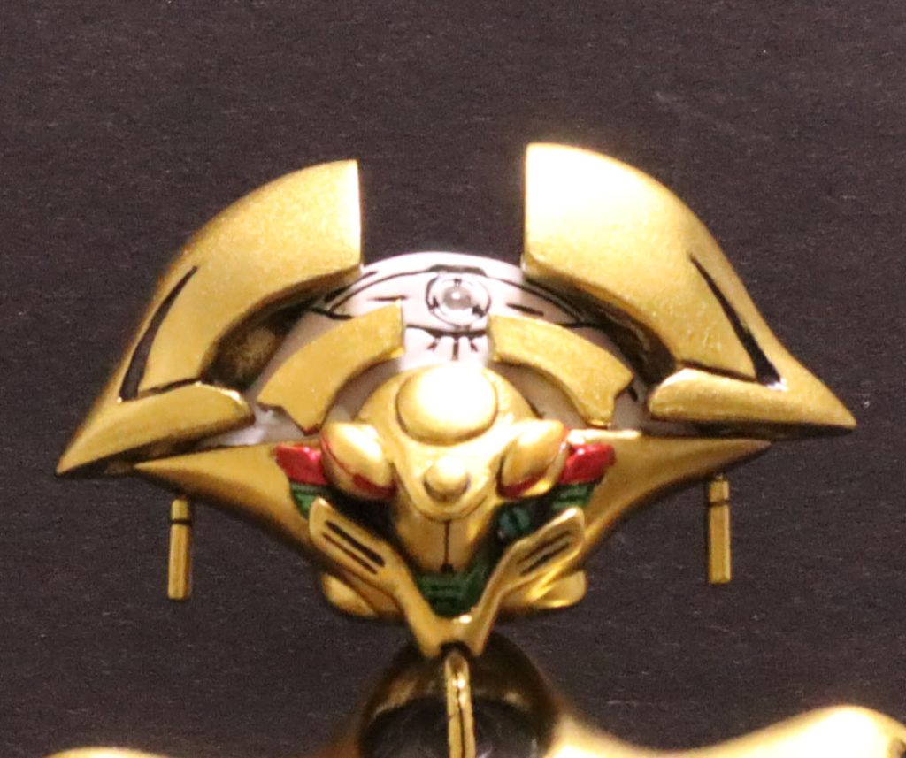 ミダス・タッチ・フラッシュ発動目が閉じている、マスク下げているこれを作成したくて頑張りました！