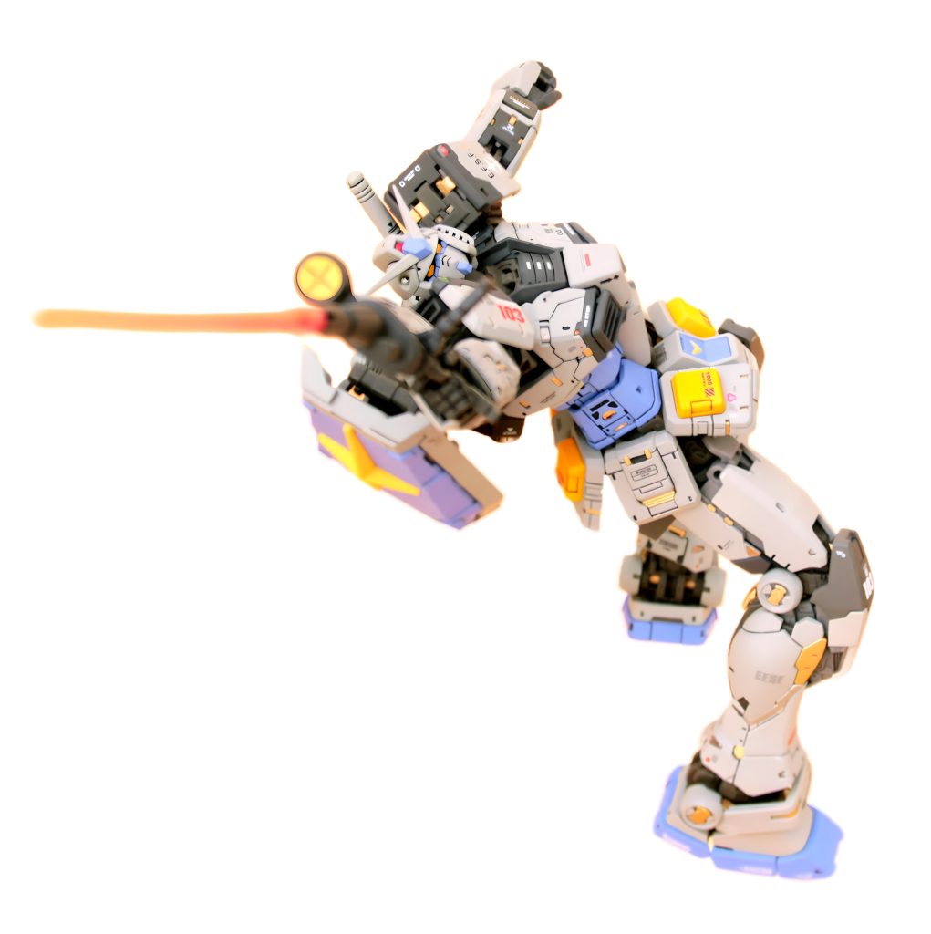 とにかく可動範囲が広いキットなので、様々なポーズが楽しめます(iori_sei)