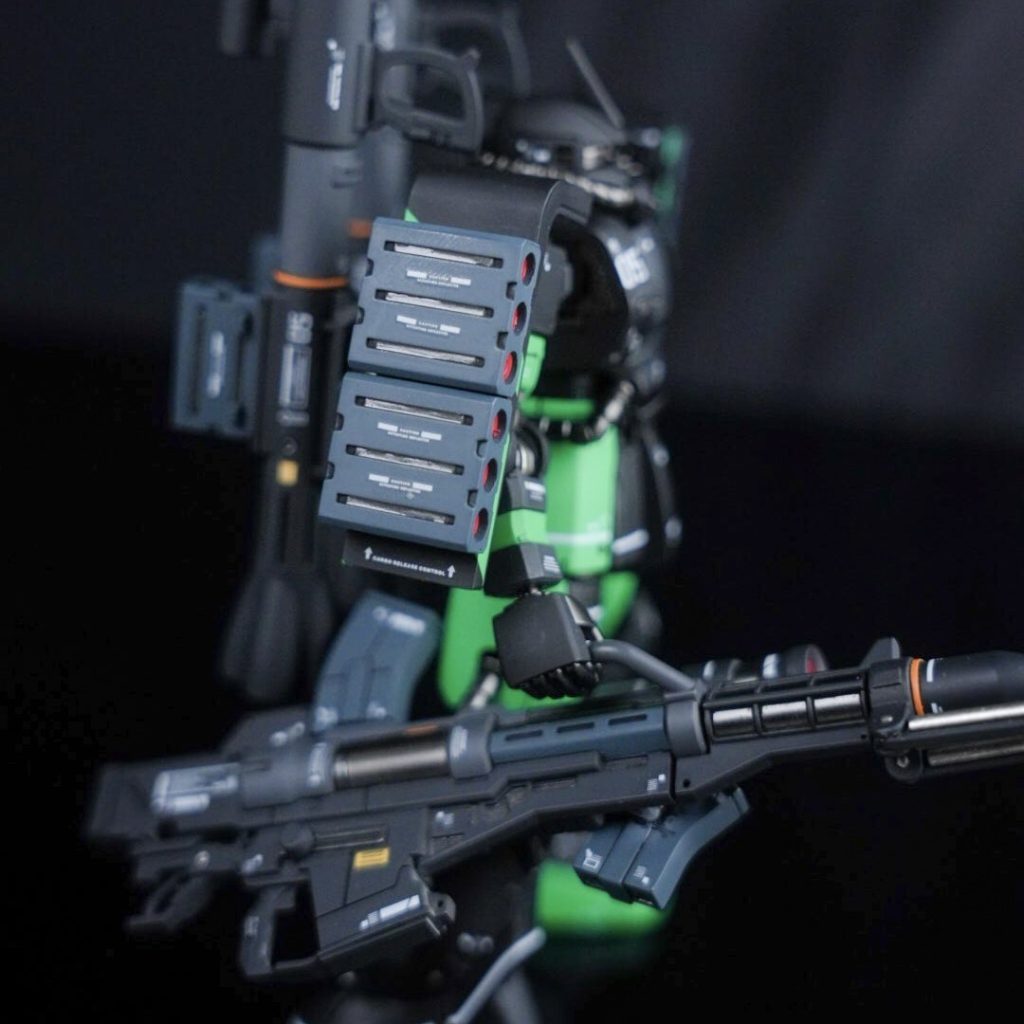 HG アサルトザクⅡ(スナイパー仕様)–3枚目/制作者：@PhantomCat