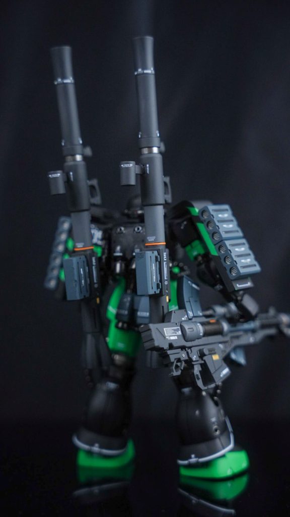 HG アサルトザクⅡ(スナイパー仕様)–4枚目/制作者：@PhantomCat