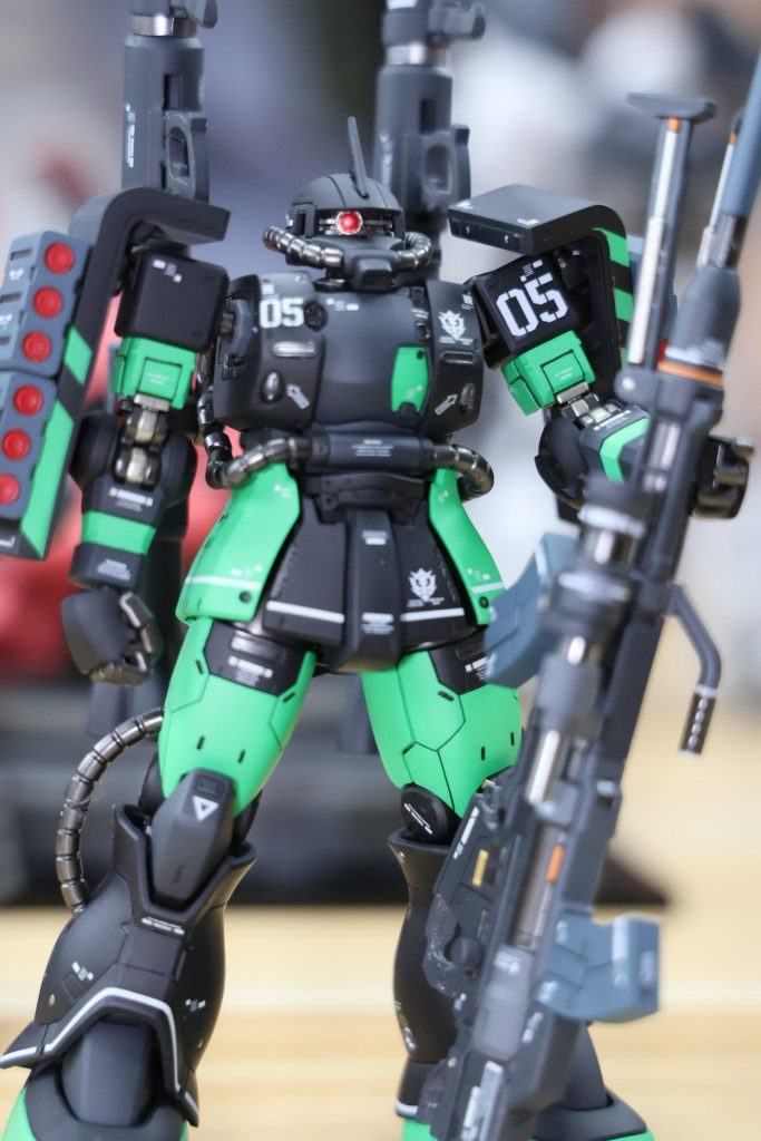 HG アサルトザクⅡ(スナイパー仕様)–6枚目/制作者：@PhantomCat