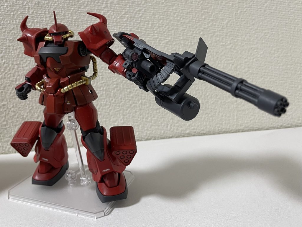 ガトリングで敵を蹴散らす!