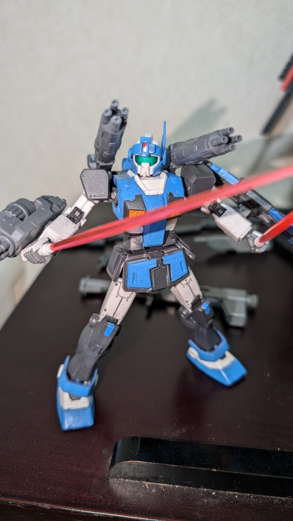 ビームサーベル高い出力を誇るハイエンドモデル。水中でもほとんど減衰しない。