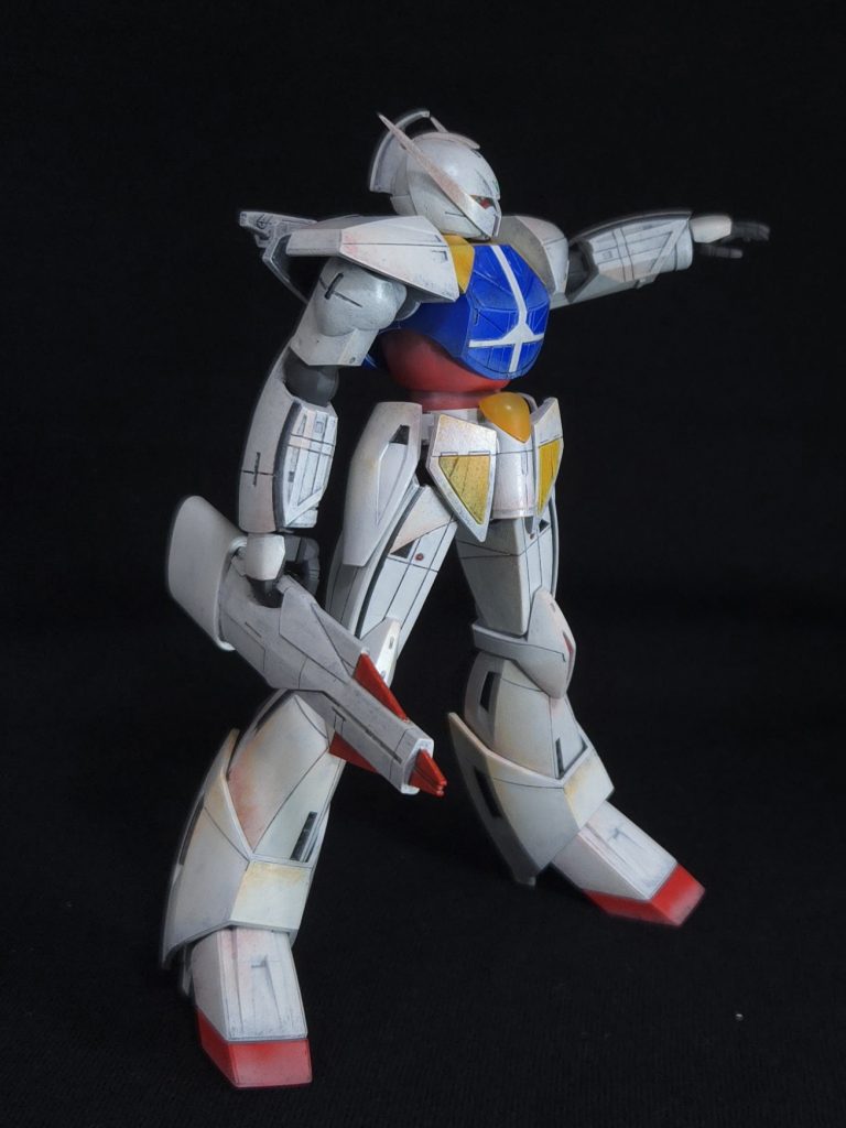 ターンエーといえば！この手を差しのべるポーズですよね…！？