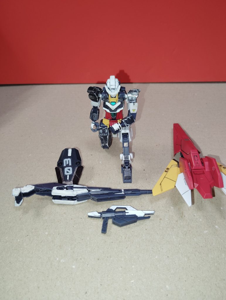 マーキングシールズレまくってますね…。塗装は、まぁ昔のものなんで