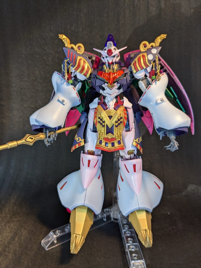 腕の可動域せまくて杖が見えん…