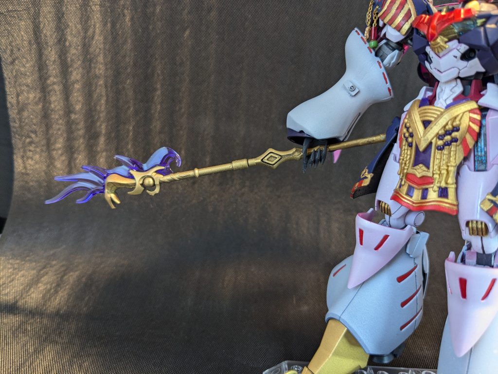 製作工程というか杖が全く写ってなかったので