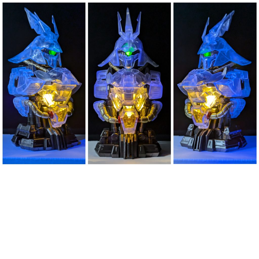 ルミナスユニットも2つ入手。クリアver.✕ルミナスユニット✕ブラックライト。