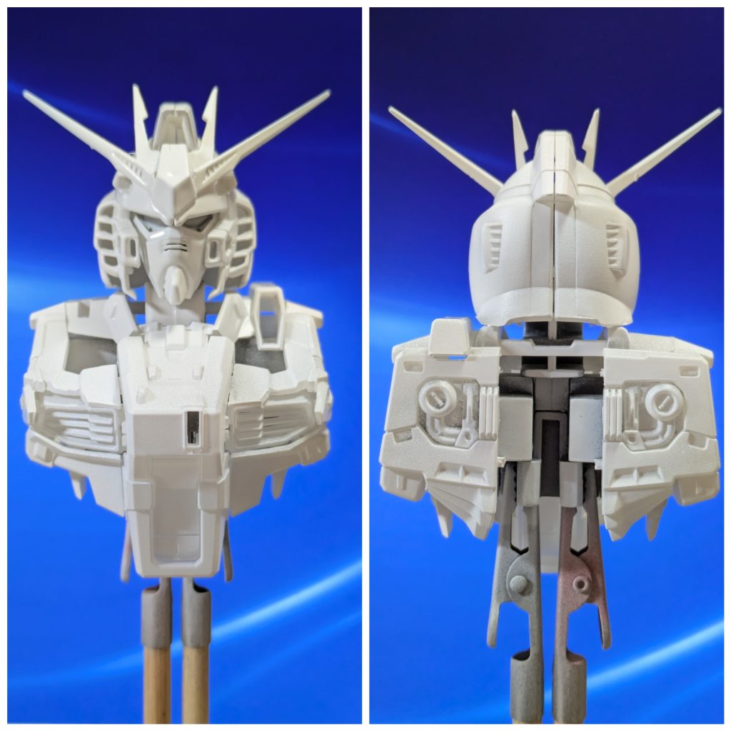 MSメカニカルバスト　vガンダム　メカニカルクリアver.簡単塗装–6枚目/制作者：Hammer Smith