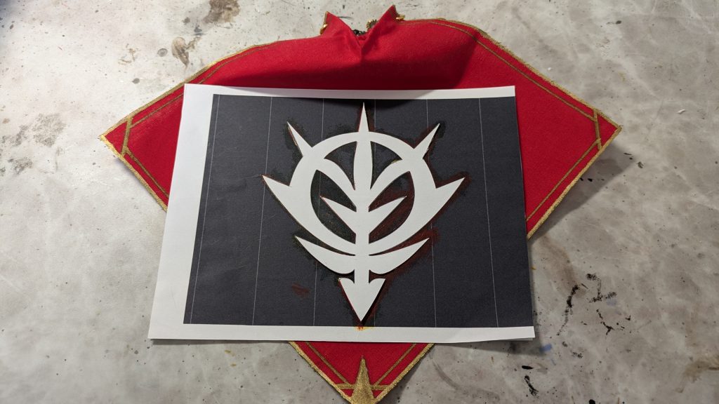 マント作成マント作成準備物100均布チェーン飾り丸カン