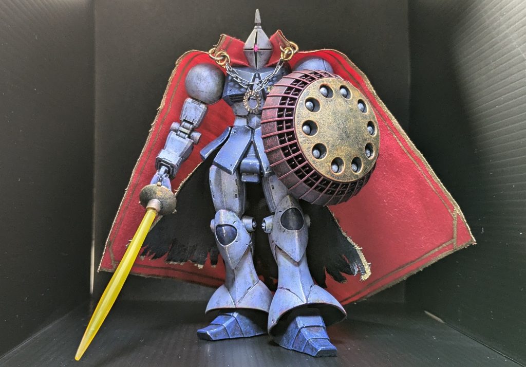 覇王ギャン完成。自己満足です。